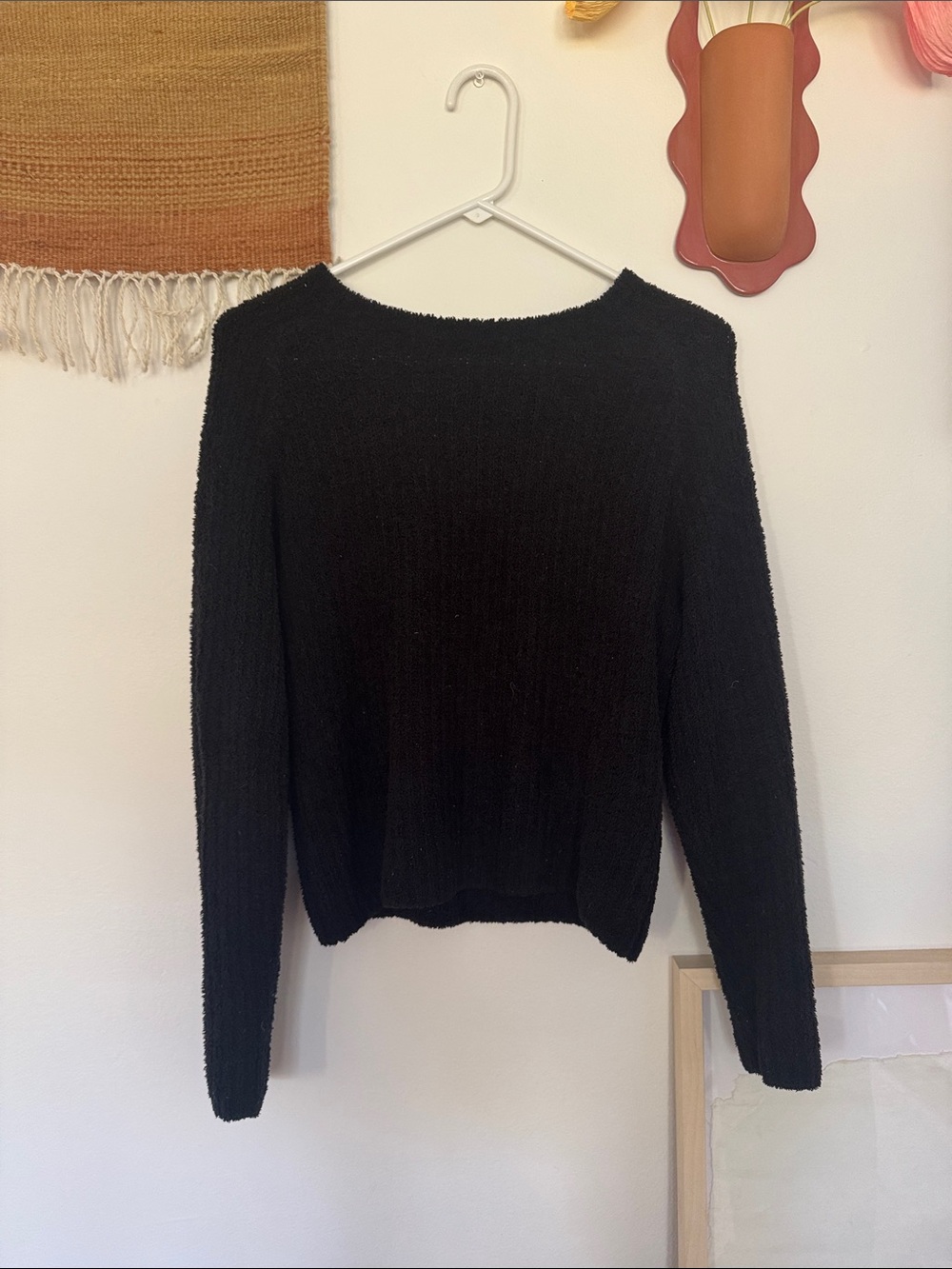 Cotton On Women's Black Crewneck Sweater - Classic Everyday Knit